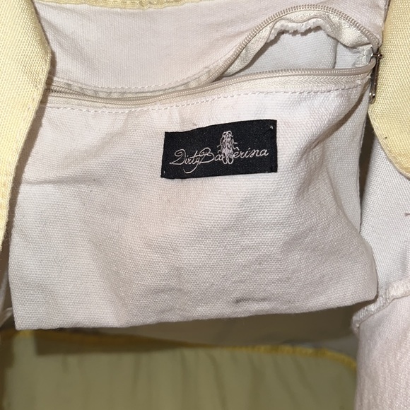 Dirty Ballerina “Beach Please” Palm Print Tote - Picture 7 of 9